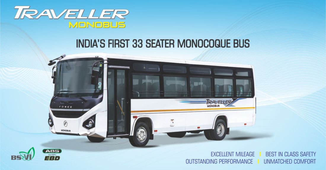 Hyderabad Force Vehicles - Bus | Traveller | Ambulance | Trax.