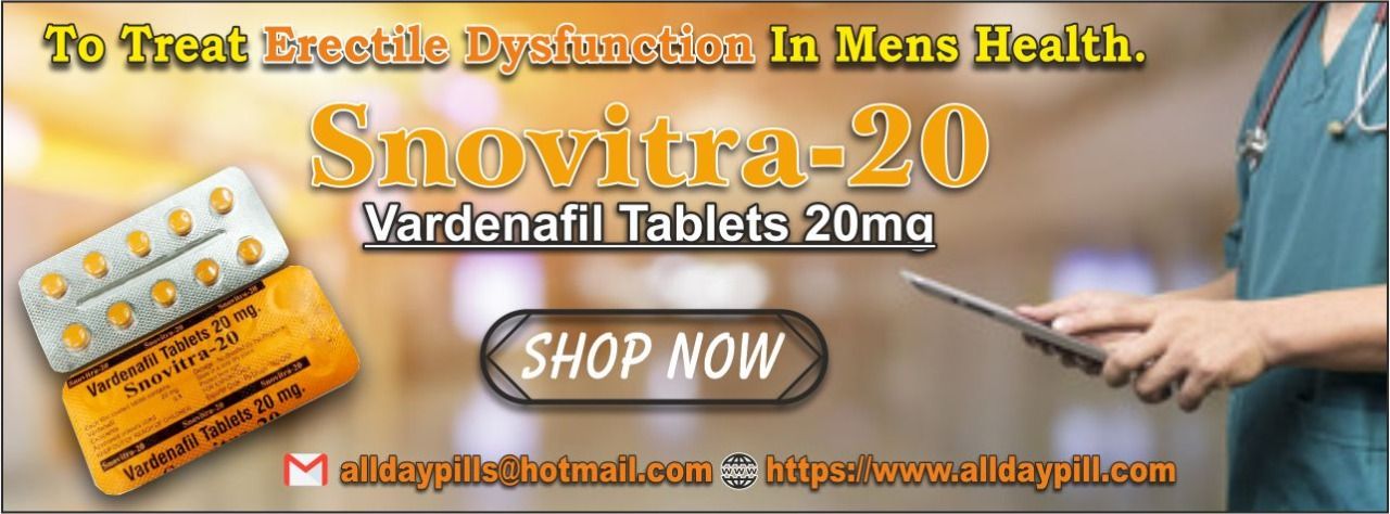 Vardenafil 20mg l Snovitra 20mg