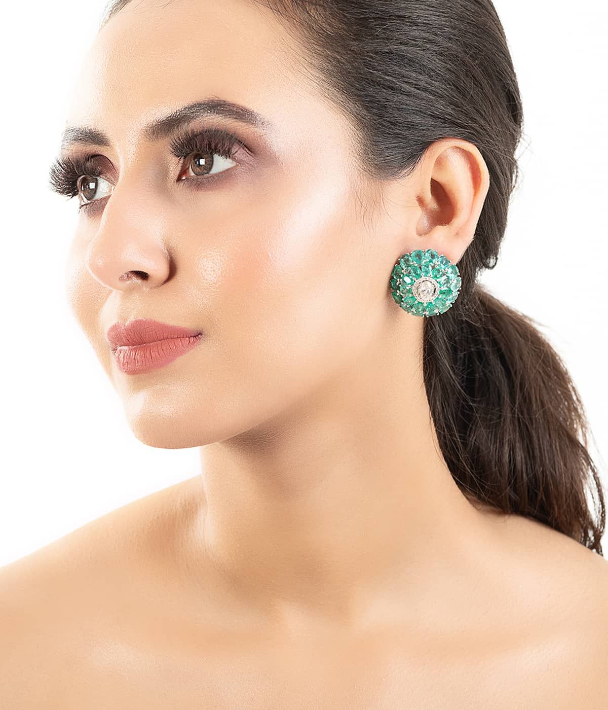 Buy Diamond Earrings for Women Online in India | Amaris Jewels