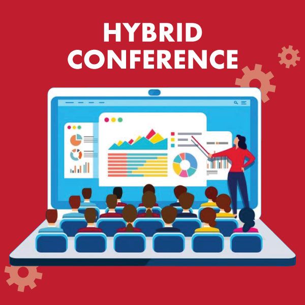 Hybrid conference platform