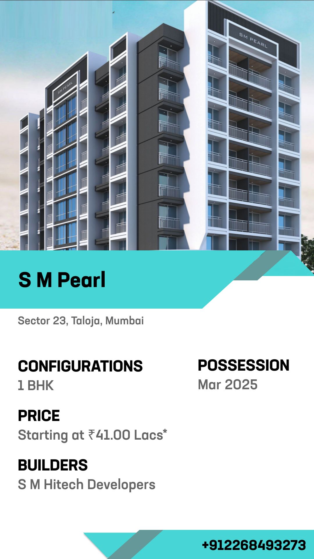 S M Pearl - 1 BHK Homes in Mumbai | Dwello