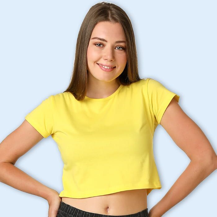 Grab Classic Crop Tops for Girls Online at Beyoung