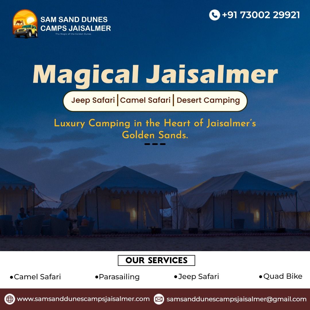 Sam Sand Dunes Camps Jaisalmer