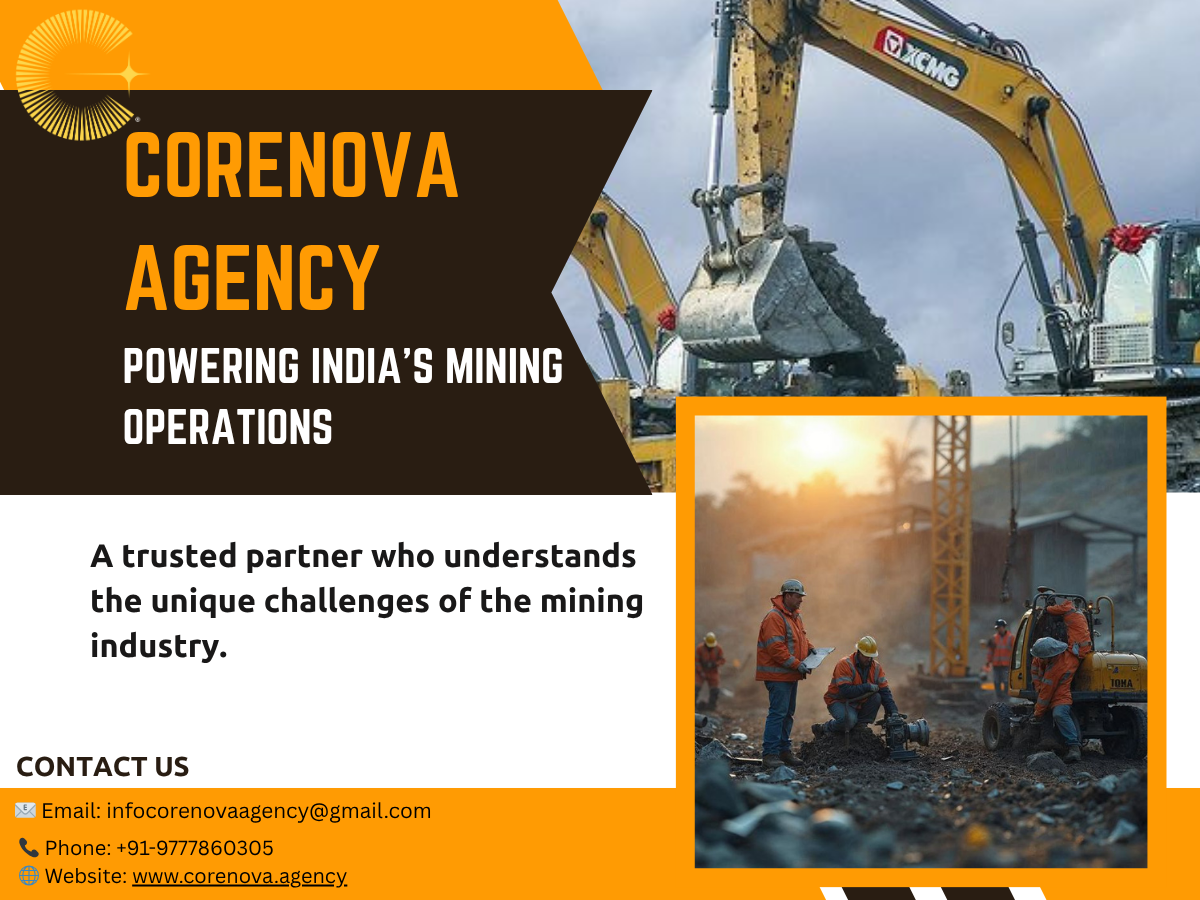 CoreNova Agency: Mining Logistics & Ancillary Support Services in India