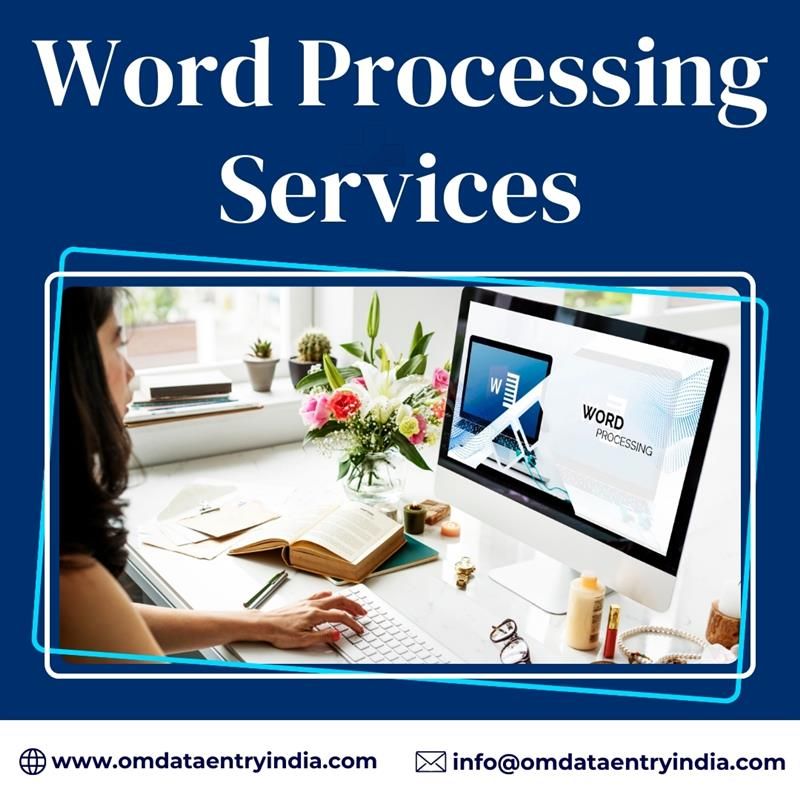 Outsource Word Processing Services in India