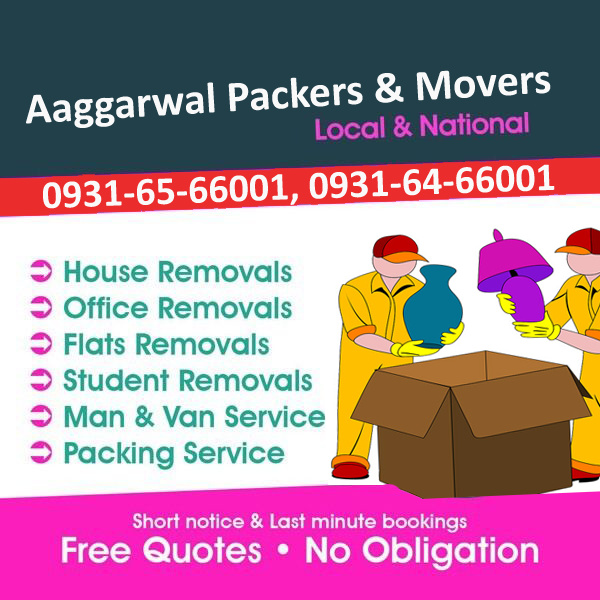 Aaggarwal Packers and Movers in Ludhiana - Fast and Friendly Services
