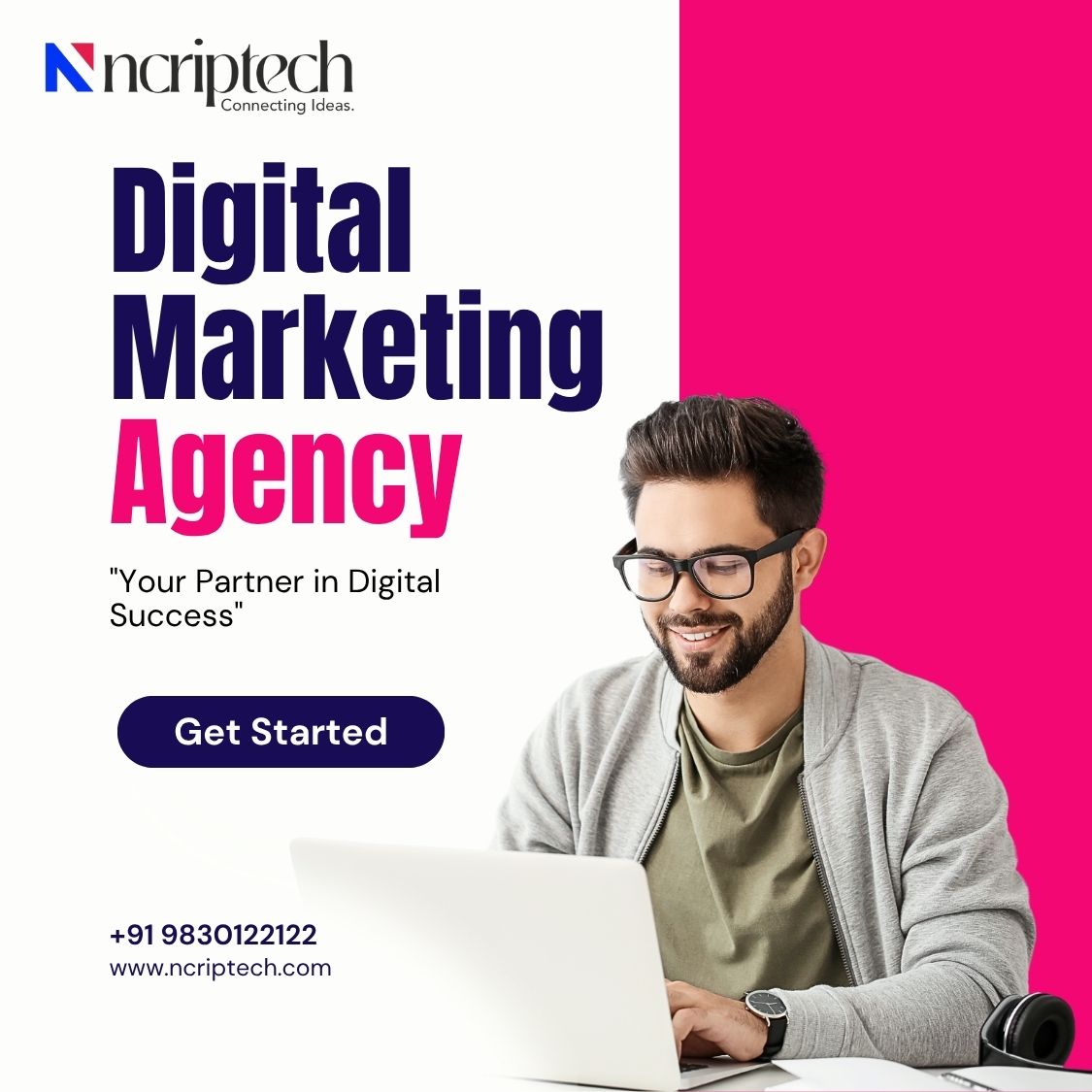 Top Digital Marketing Company in Kolkata | Ncriptech | Call: +9830122122
