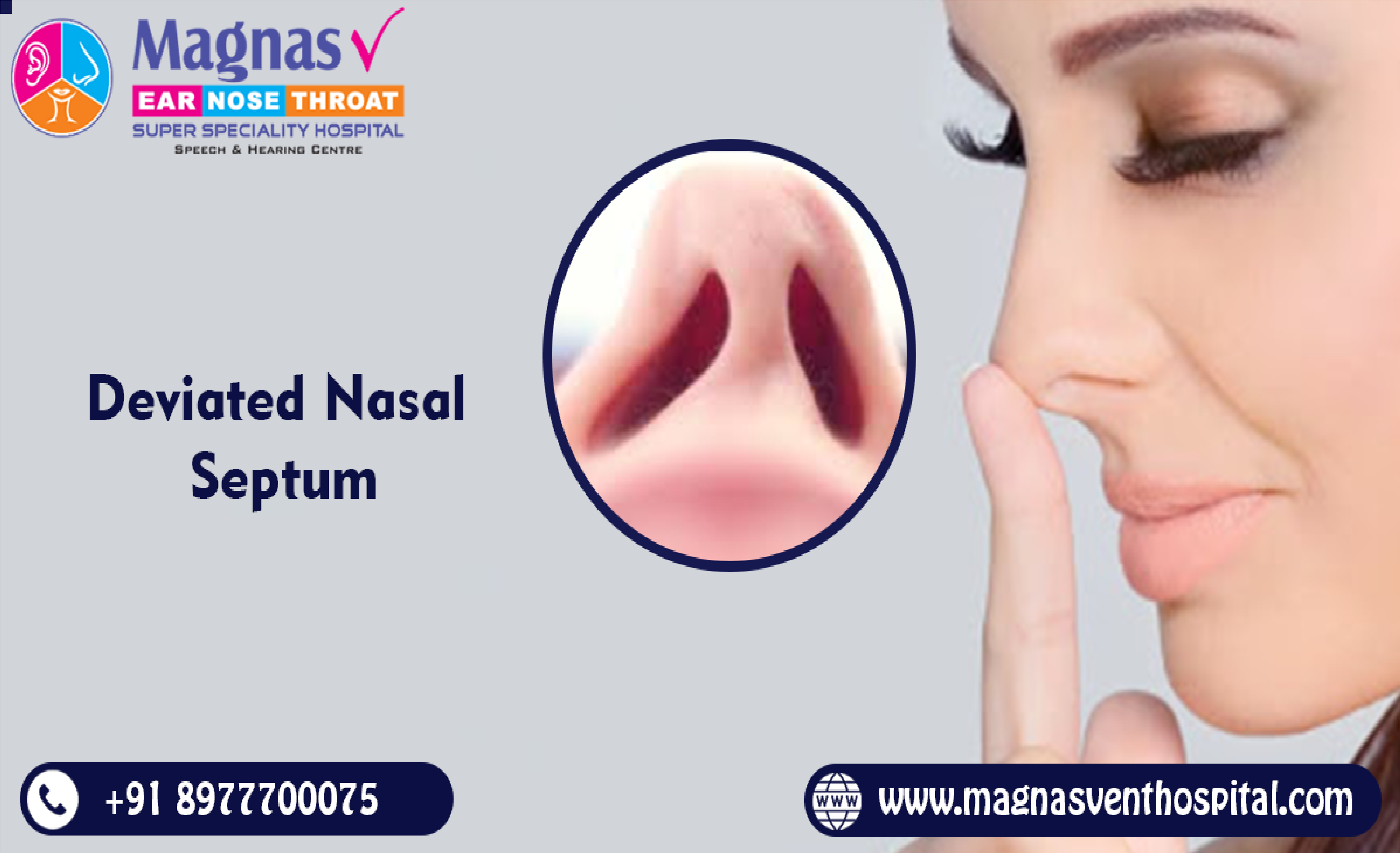 Deviated Nasal Septum Treatment in Hyderabad | Voice  Disorder