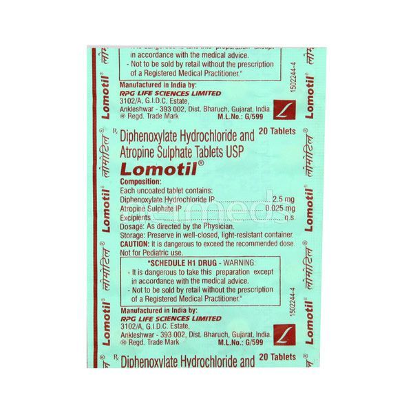 Lomotil Tablets Online