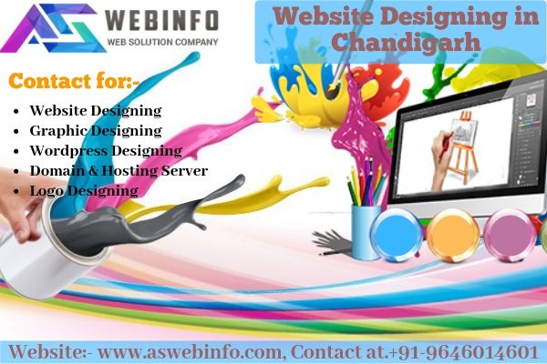 Top Company for Website Designing in Chandigarh | Aswebinfoo | +91-9646014601