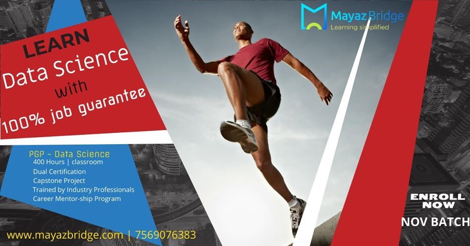 Mayazbridge -data science course fee in Hyderabad