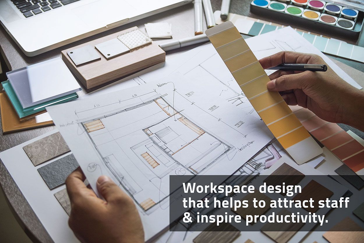 Workspace Design That Helps to Attract Staff & Inspire Productivity