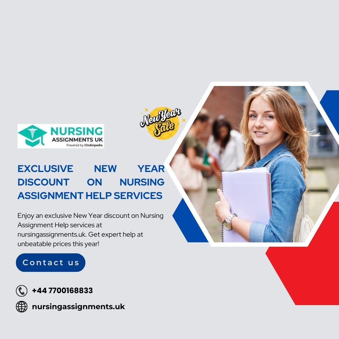 Exclusive New Year Discount on Nursing Assignment Help Services