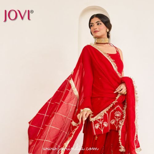 Handcrafted Farshi Salwar Suit Styles from JOVI Fashion India