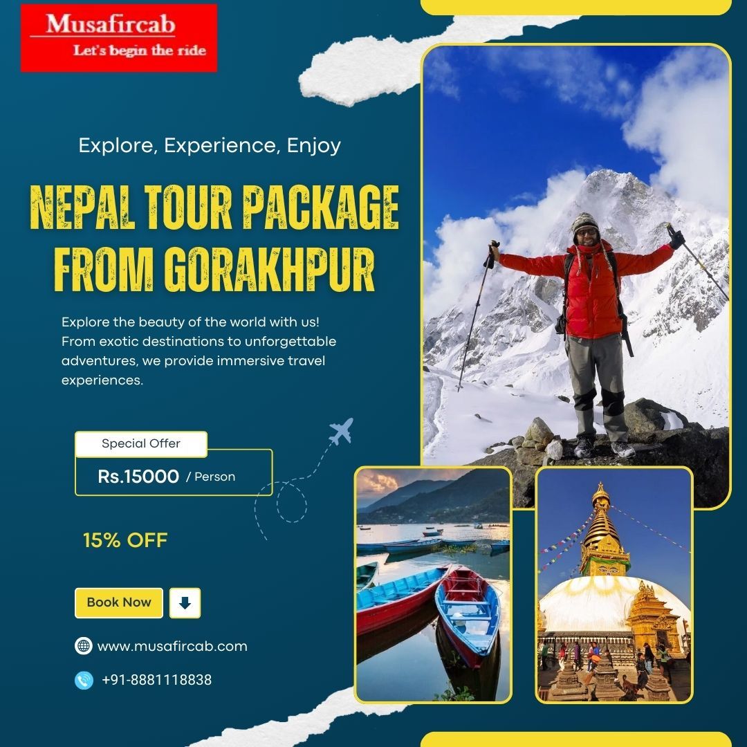 Nepal Tour Package from Gorakhpur