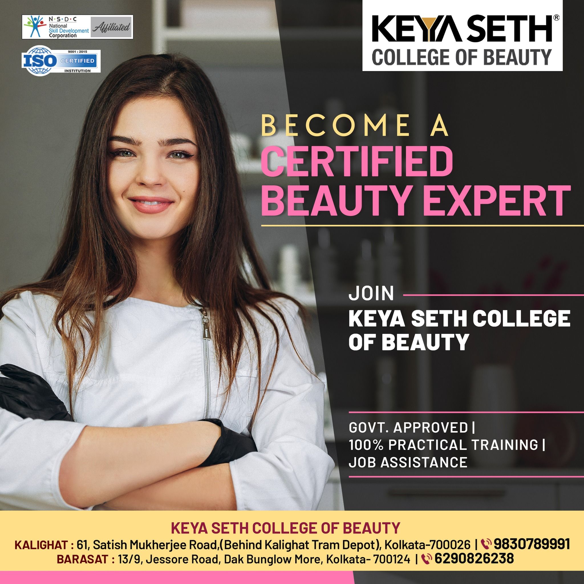 Beauty courses in Kolkata | Keya Seth College Of Beauty