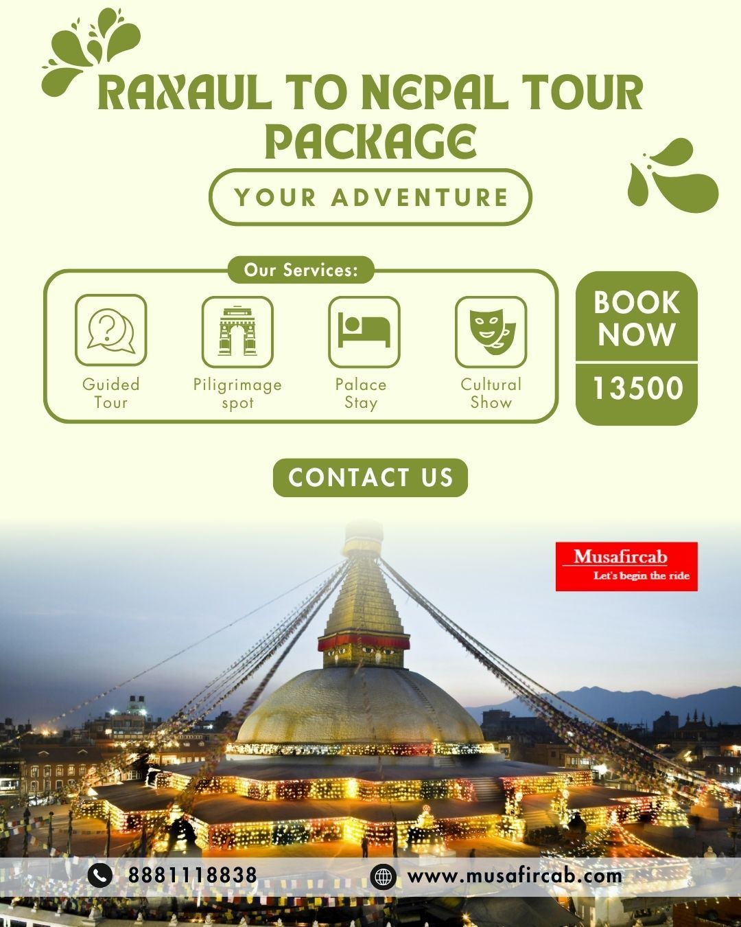 Raxaul to Nepal Tour Package, Nepal Tour Package from Raxaul