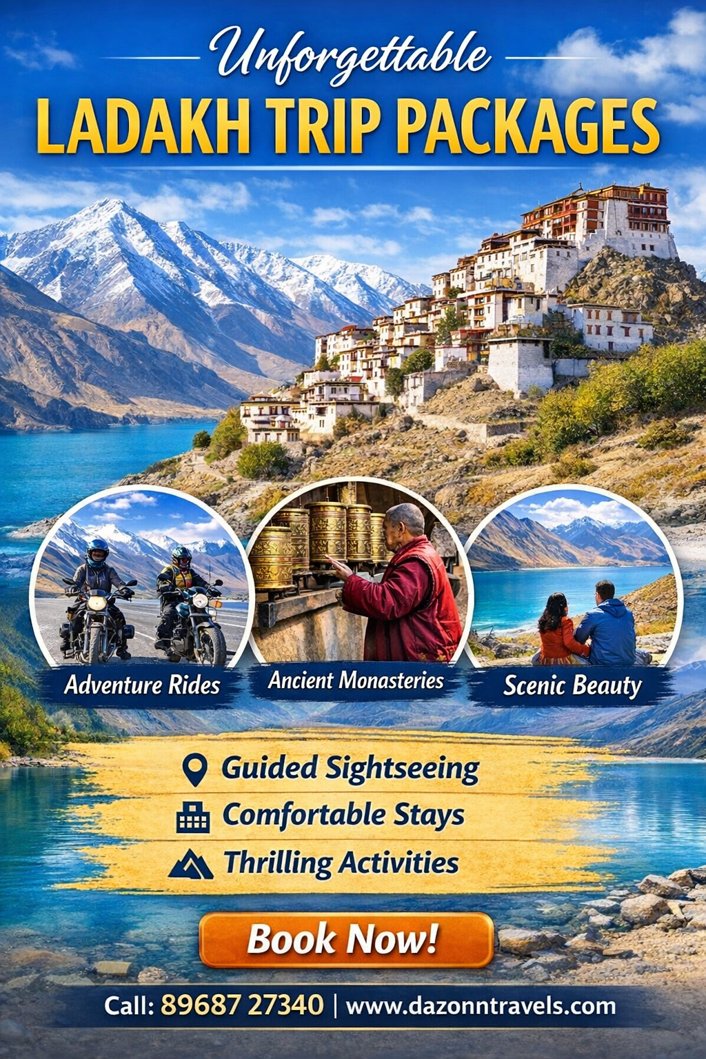Unforgettable Ladakh Trip Packages