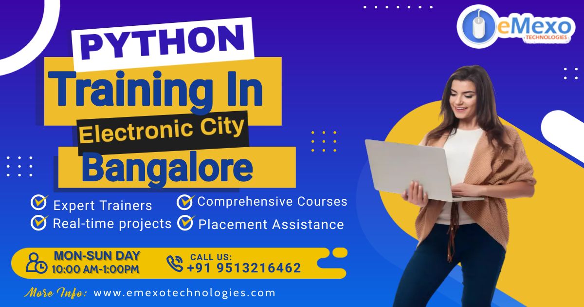 Learn Python from the Best at eMexo Technologies!