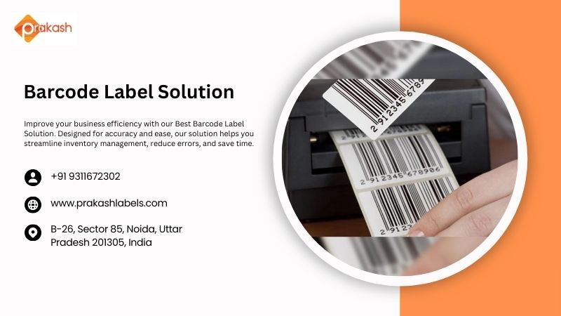 Reliable Barcode Label Solution for Your Business