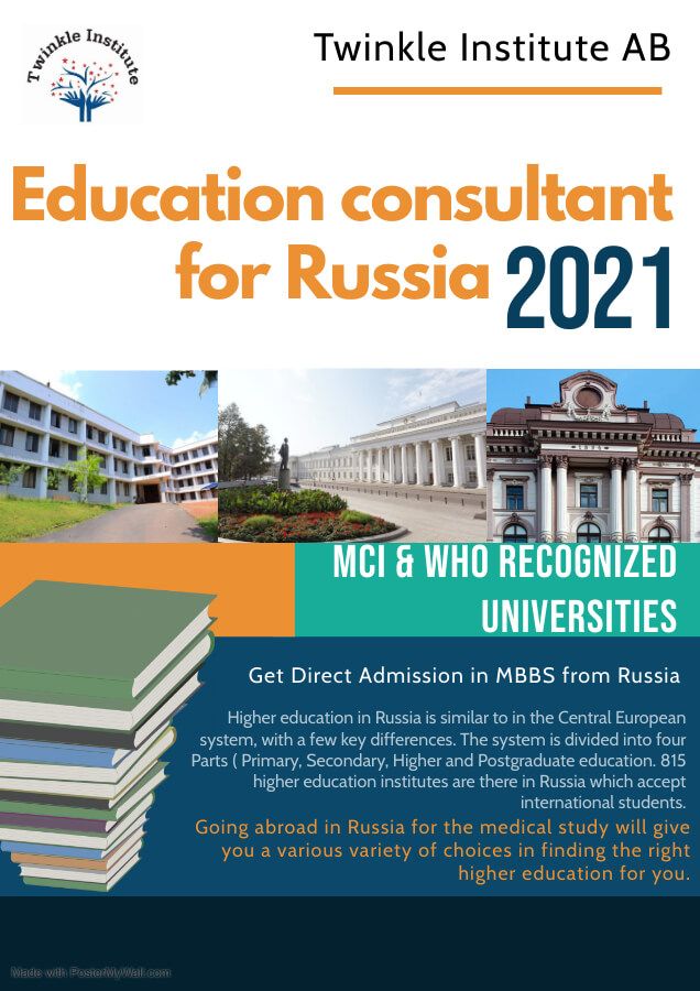 best mbbs consultant russia 2021 Twinkle InstituteAB 