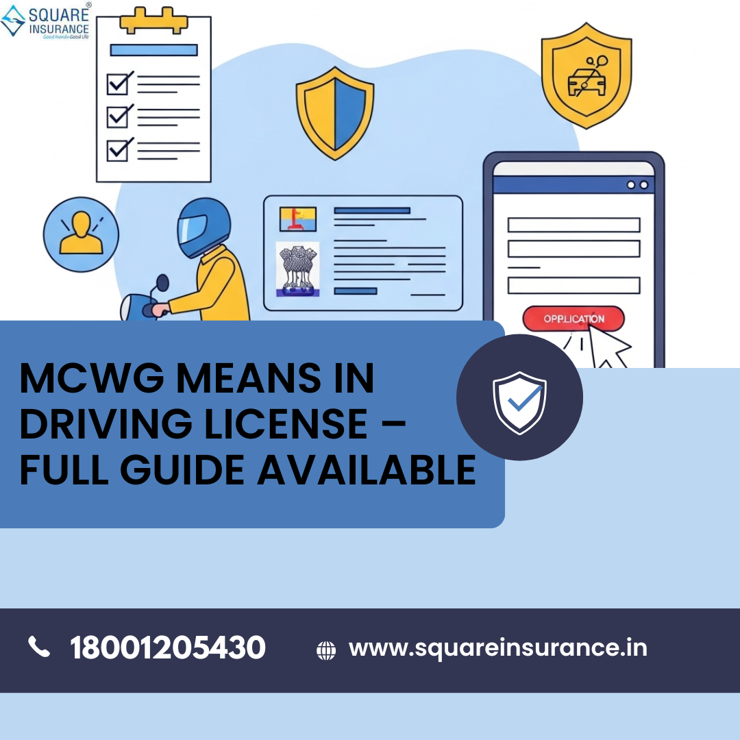 MCWG Means in Driving License – Full Guide Available