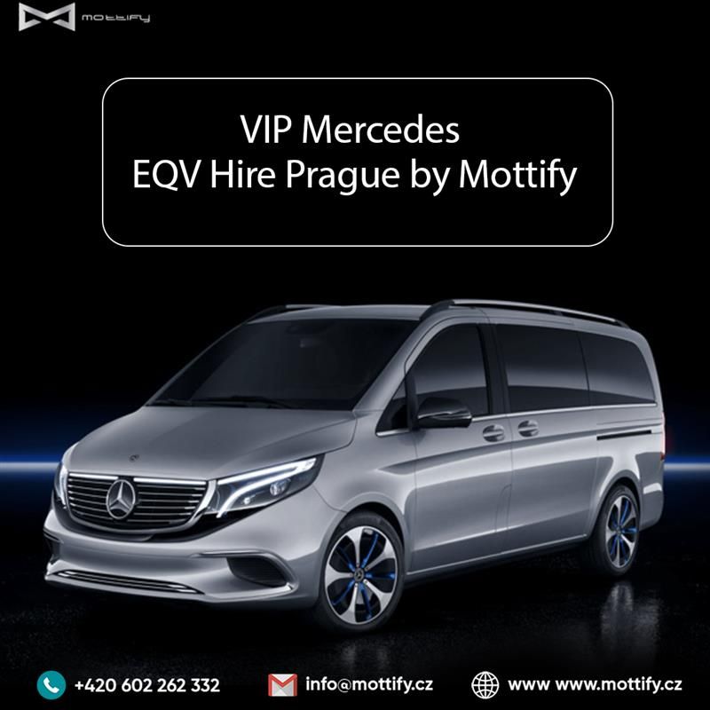 VIP Mercedes EQV Hire Prague by Mottify
