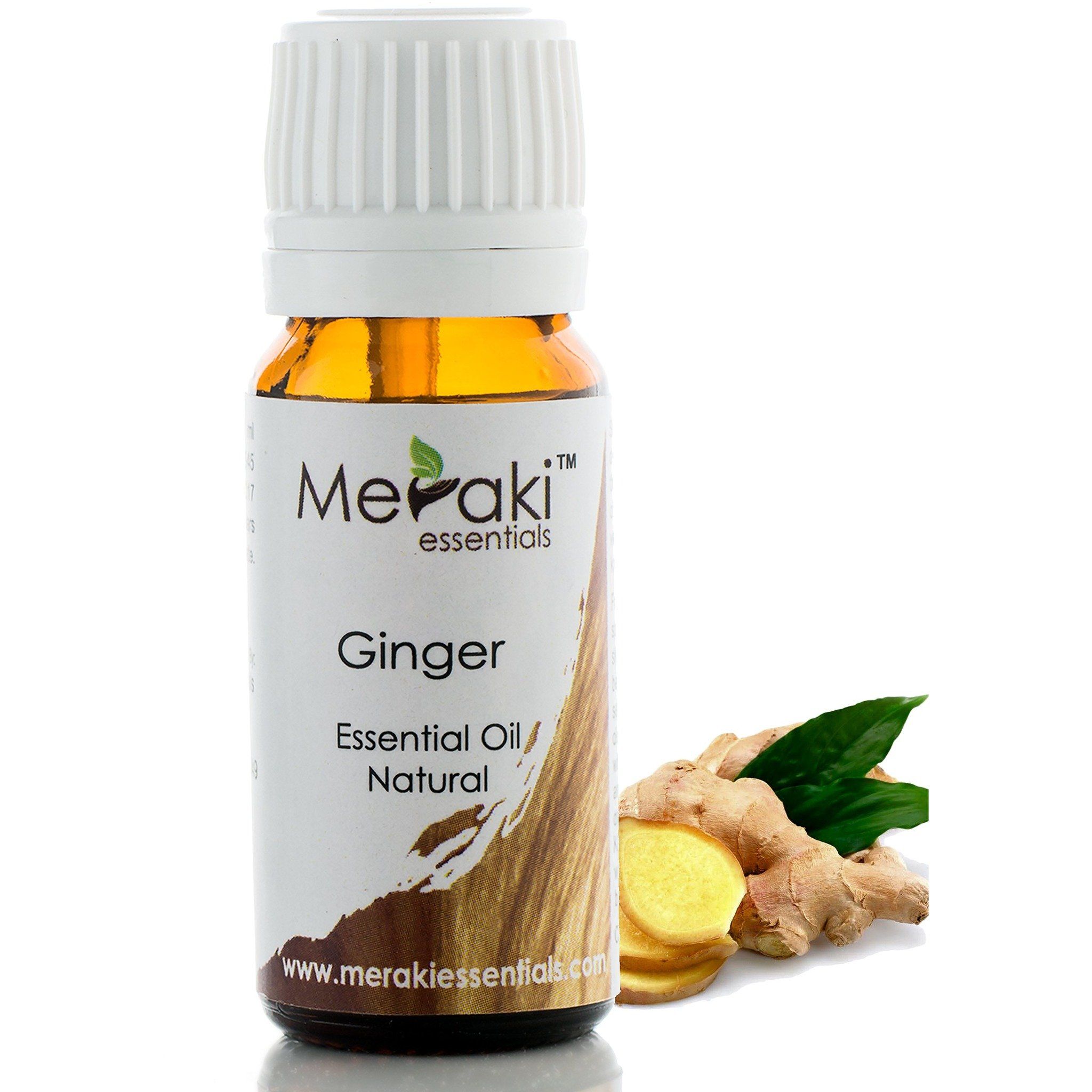 Buy Pure Ginger Essential Oil - Meraki Essentials