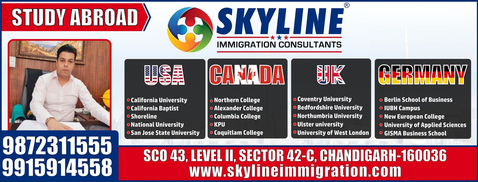 Top and Trusted Best Study Visa Consultants In Chandigarh