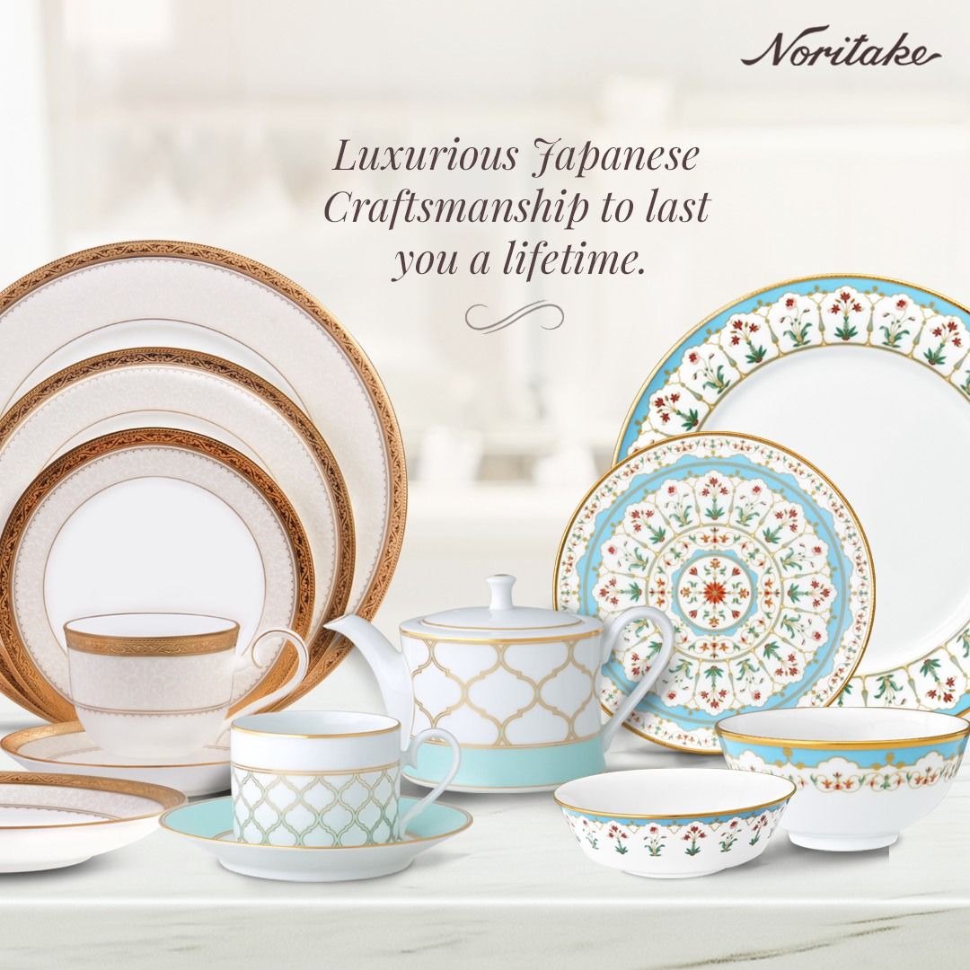 Noritake luxury bone china dinnerware