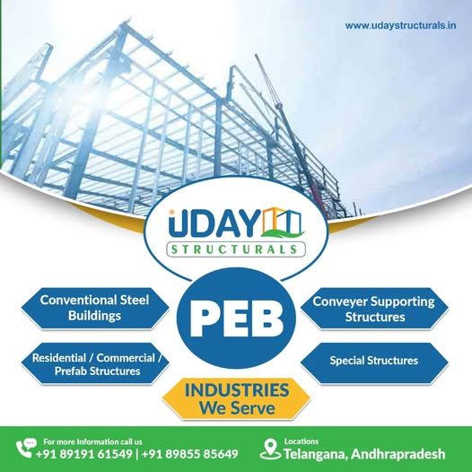 PEB Structures Services in AP & TS | Bridge Structures | Membrane Structures | Forensic Structures | Tensegrity Structures