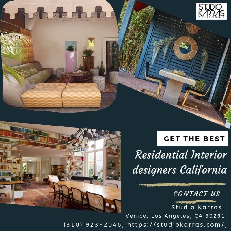 Looking for the best Residential Interior designers California?