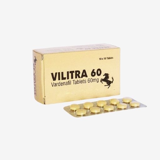 Most Men Choose Vilitra 60mg Tablet For ED Cure					