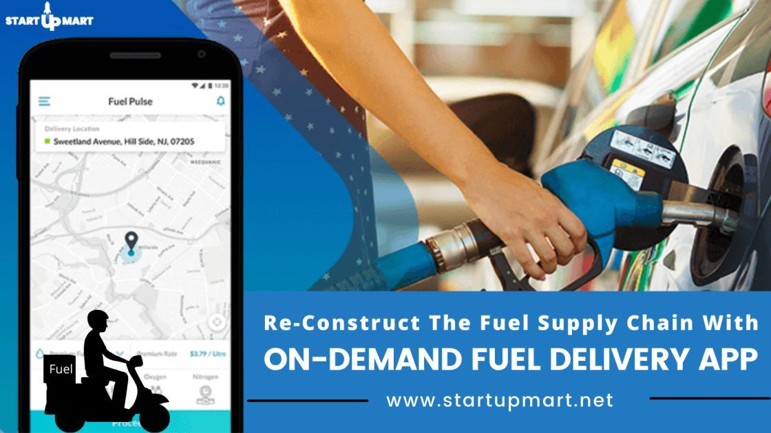 On-Demand Fuel Delivery App Development | Startupmart