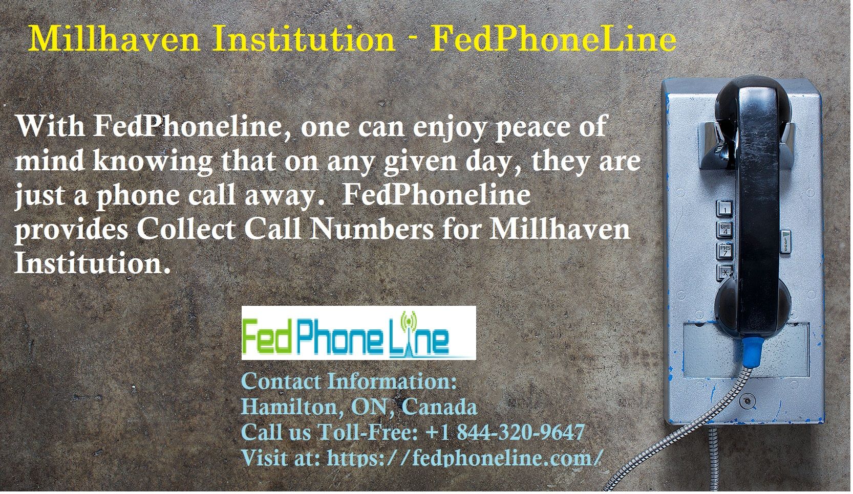 Millhaven Institution - FedPhoneLine