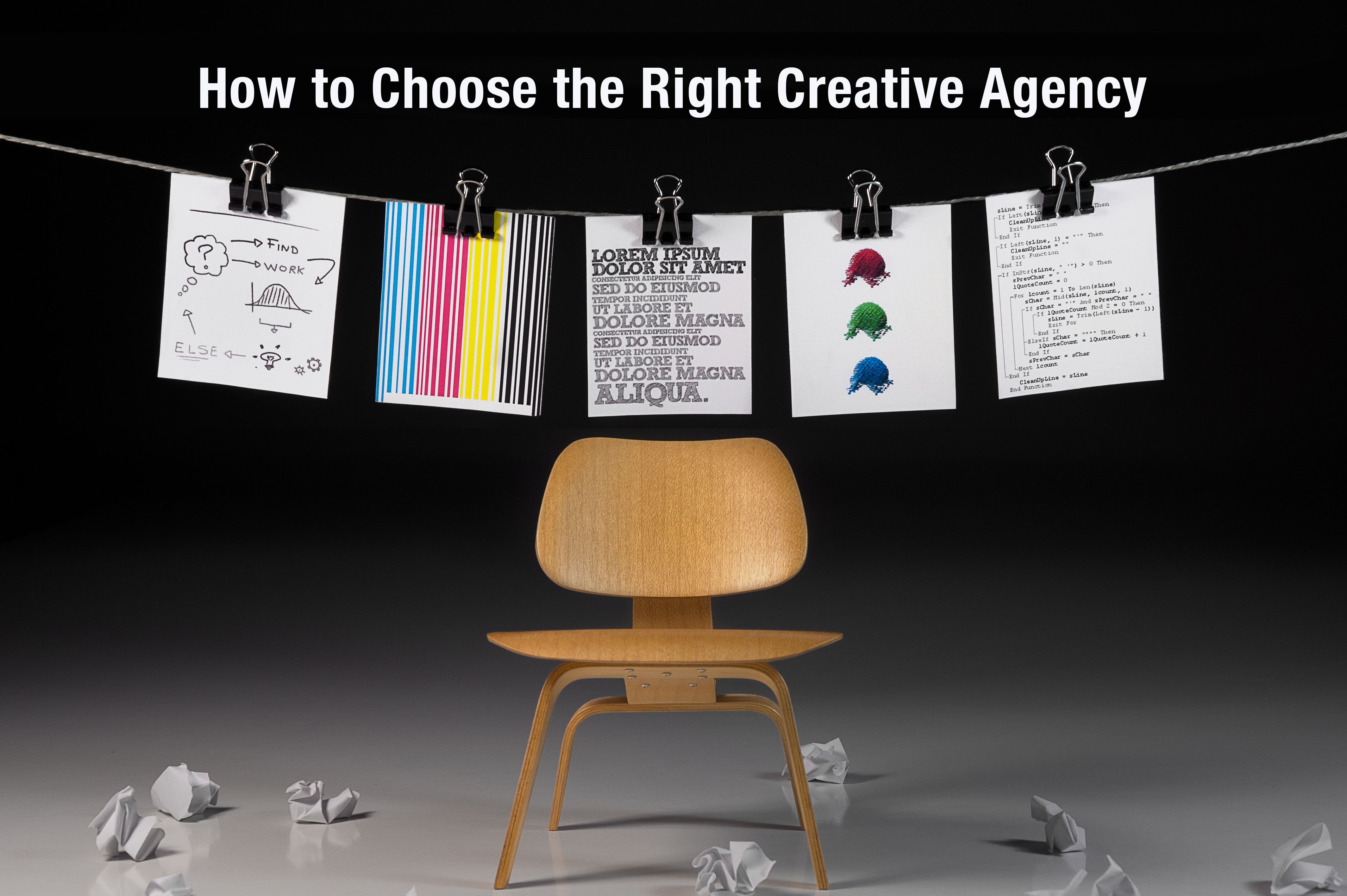 How to Choose the Right Creative Agency
