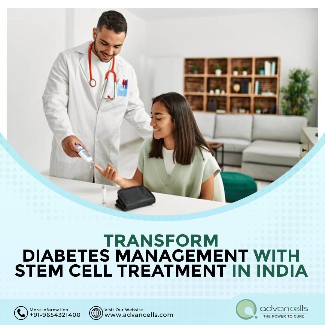 Transform Diabetes Management with Stem Cell Treatment in India!