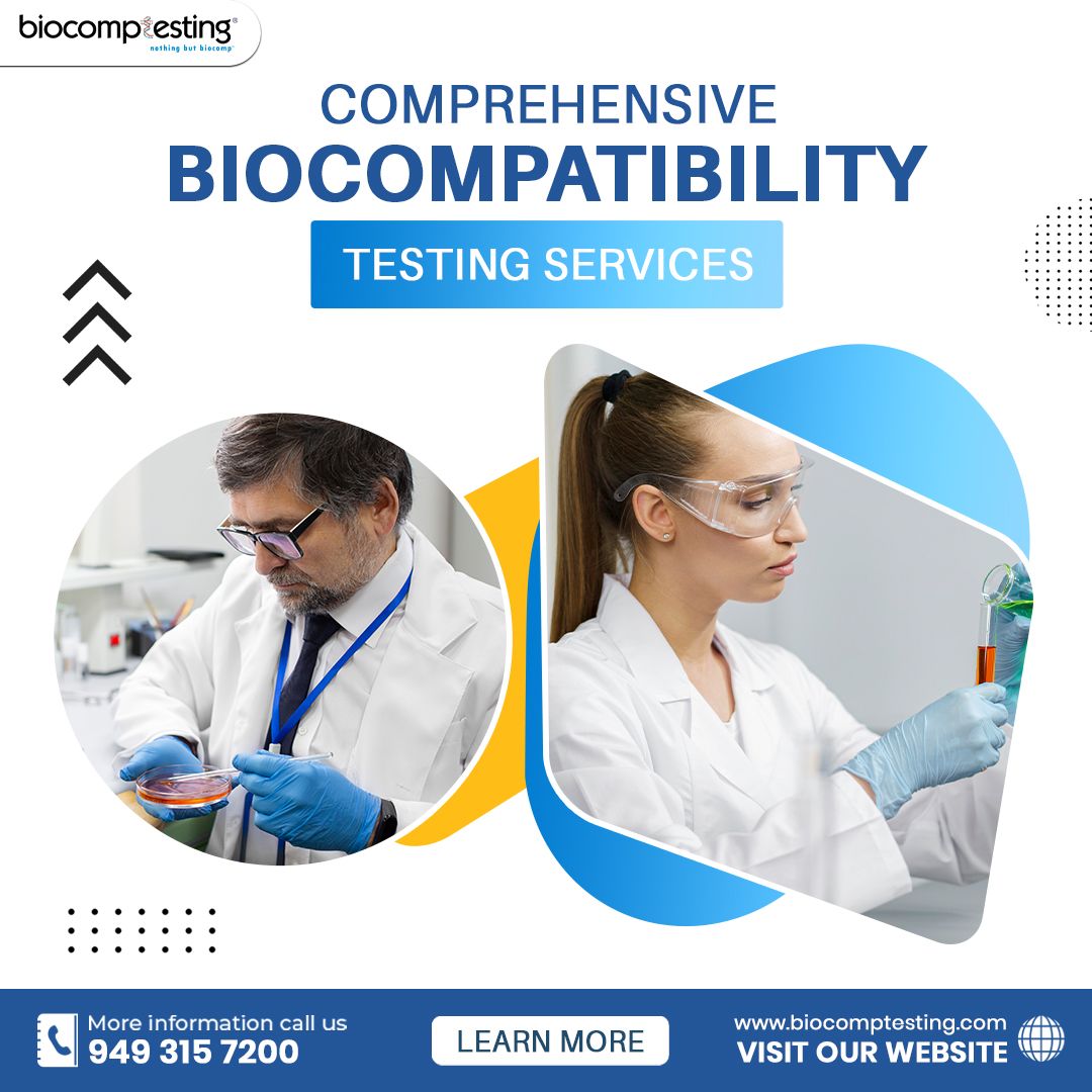 Comprehensive Biocompatibility Testing Services