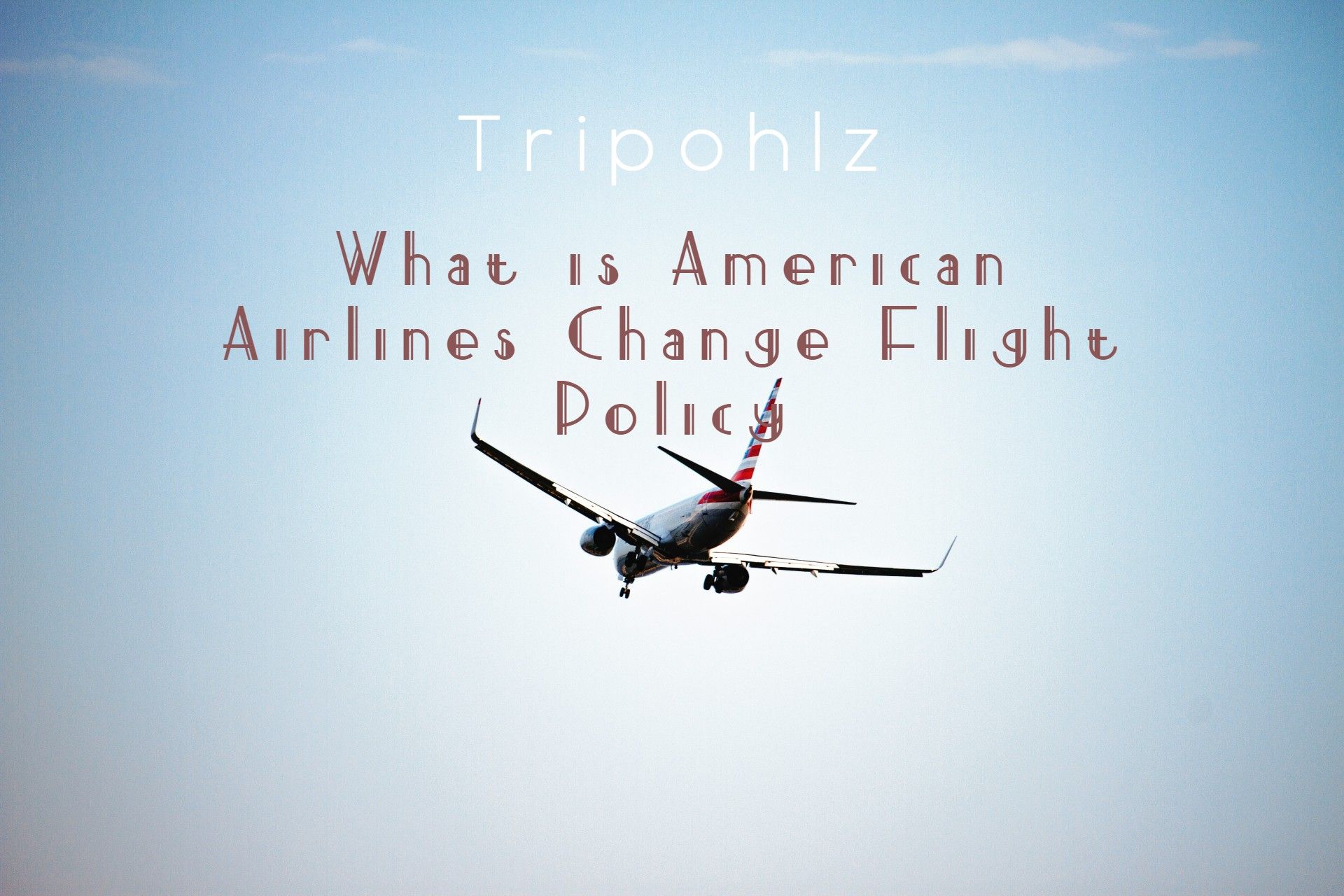 What is American Airlines Change Flight Policy?