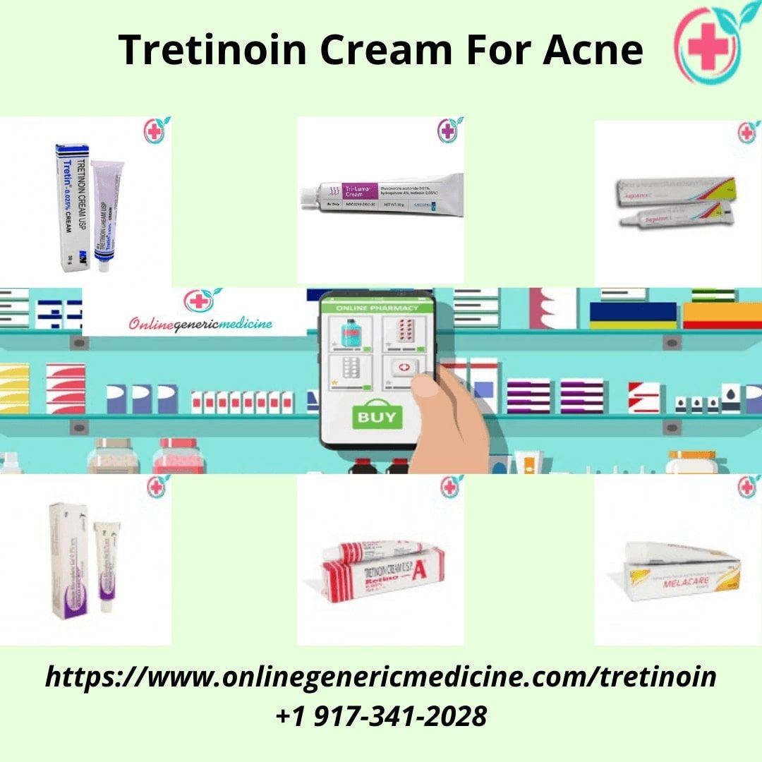 Buy Tretinoin Cream For Acne | Onlinegenericmedicne.com