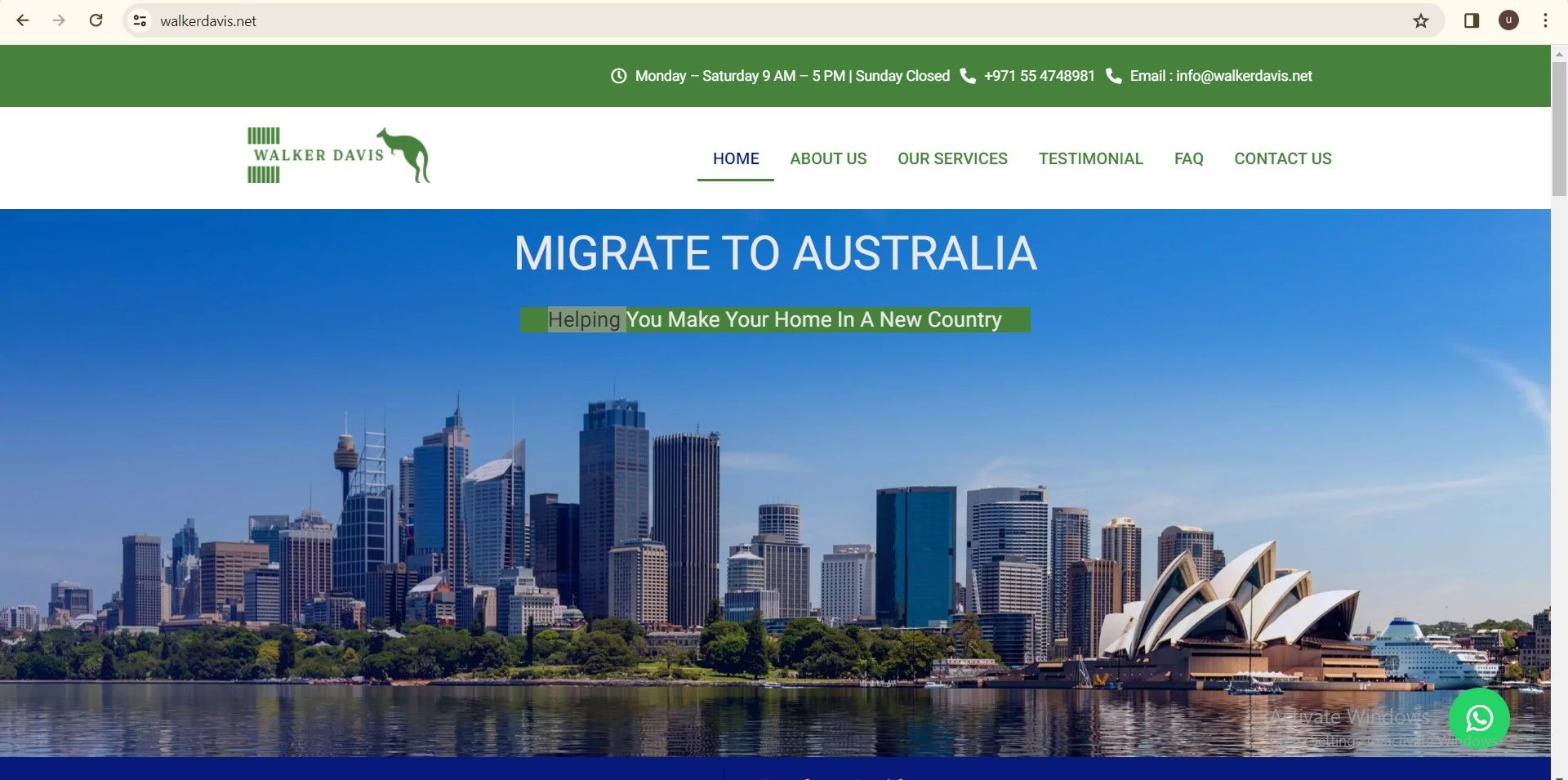 ???? Discover Your Path to Australia ???????? with Walker Davis Consultants! ????