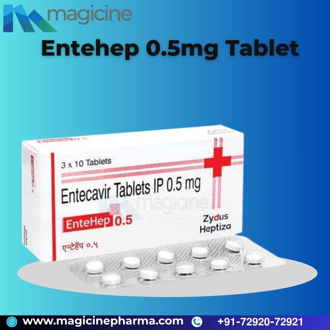 Manage Hepatitis B with Tab Entavir 0.5 mg 