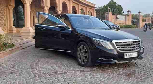 Mercedes S Class hire for wedding