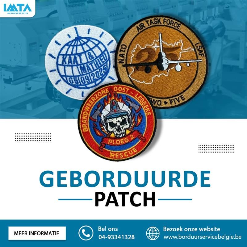 Geborduurde Patch