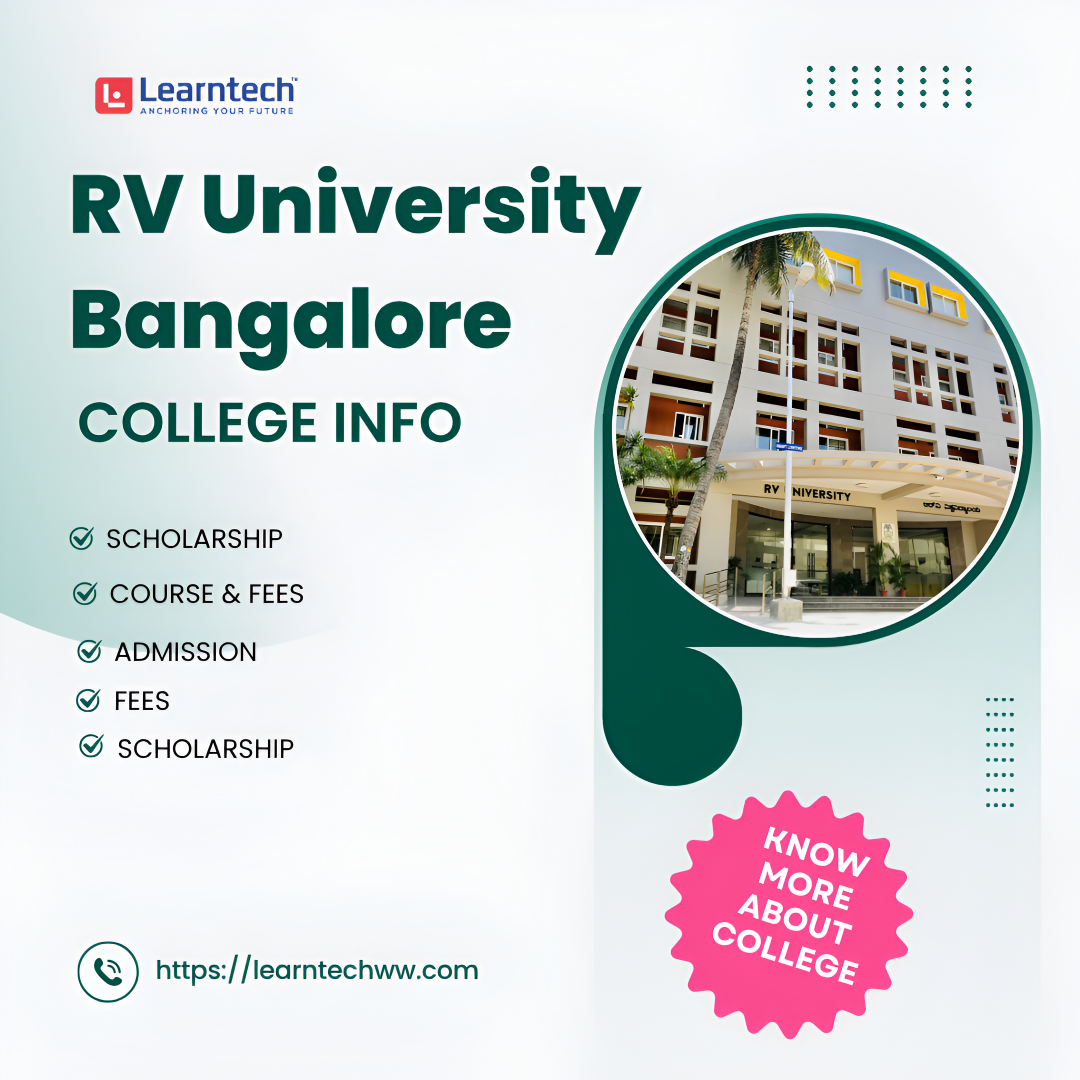 RV University Bangalore: Admissions, Courses, Fees, Scholarships & Placements 2025