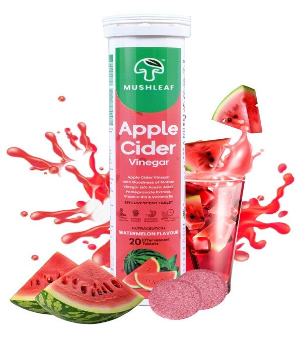 Discover the Delicious Apple Cider Fat Cutter in Watermelon Flavour - Available Online from MushLeaf!