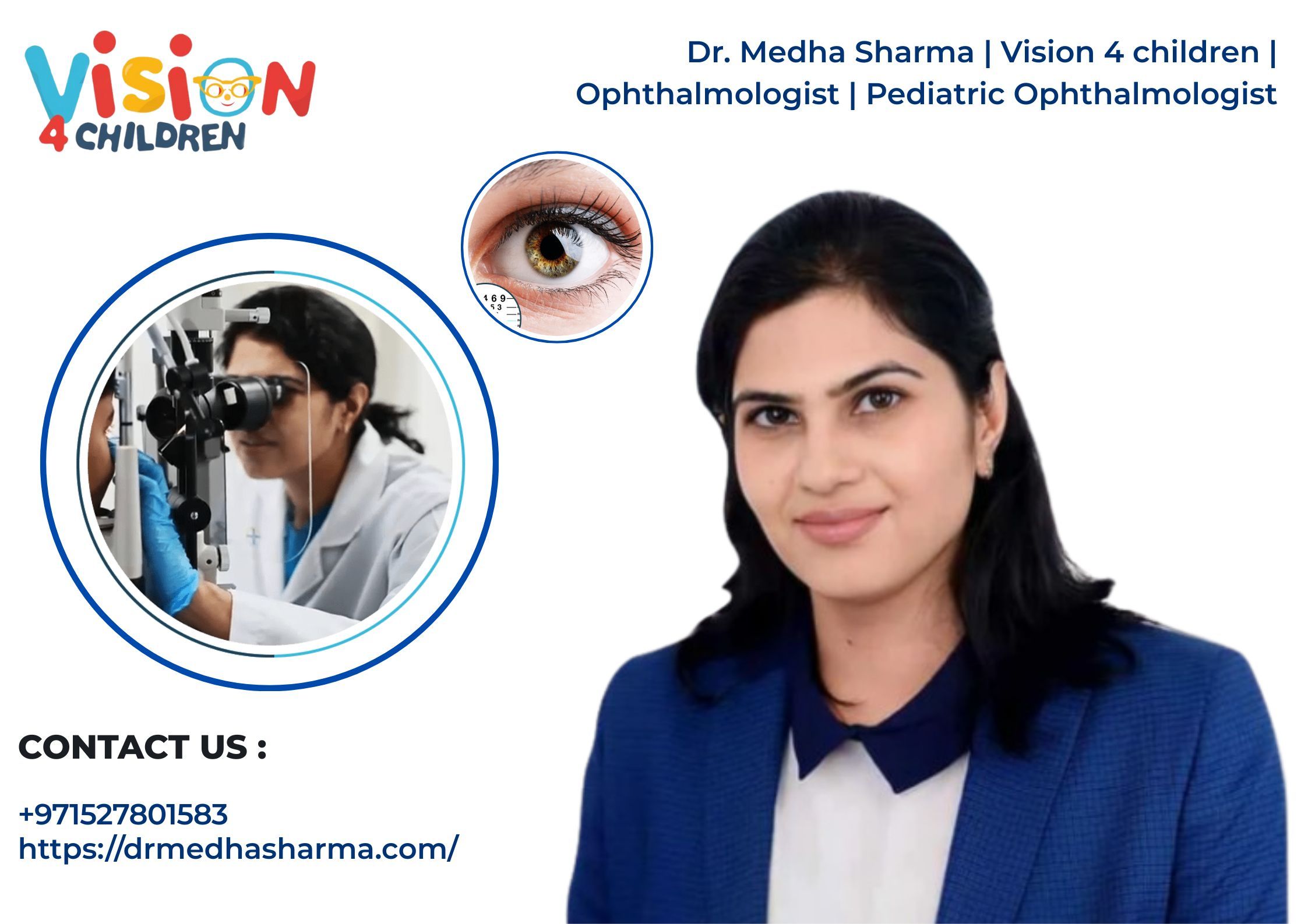 Dr. Medha Sharma Vision for Children – Trusted Eye Care Experts in Dubai