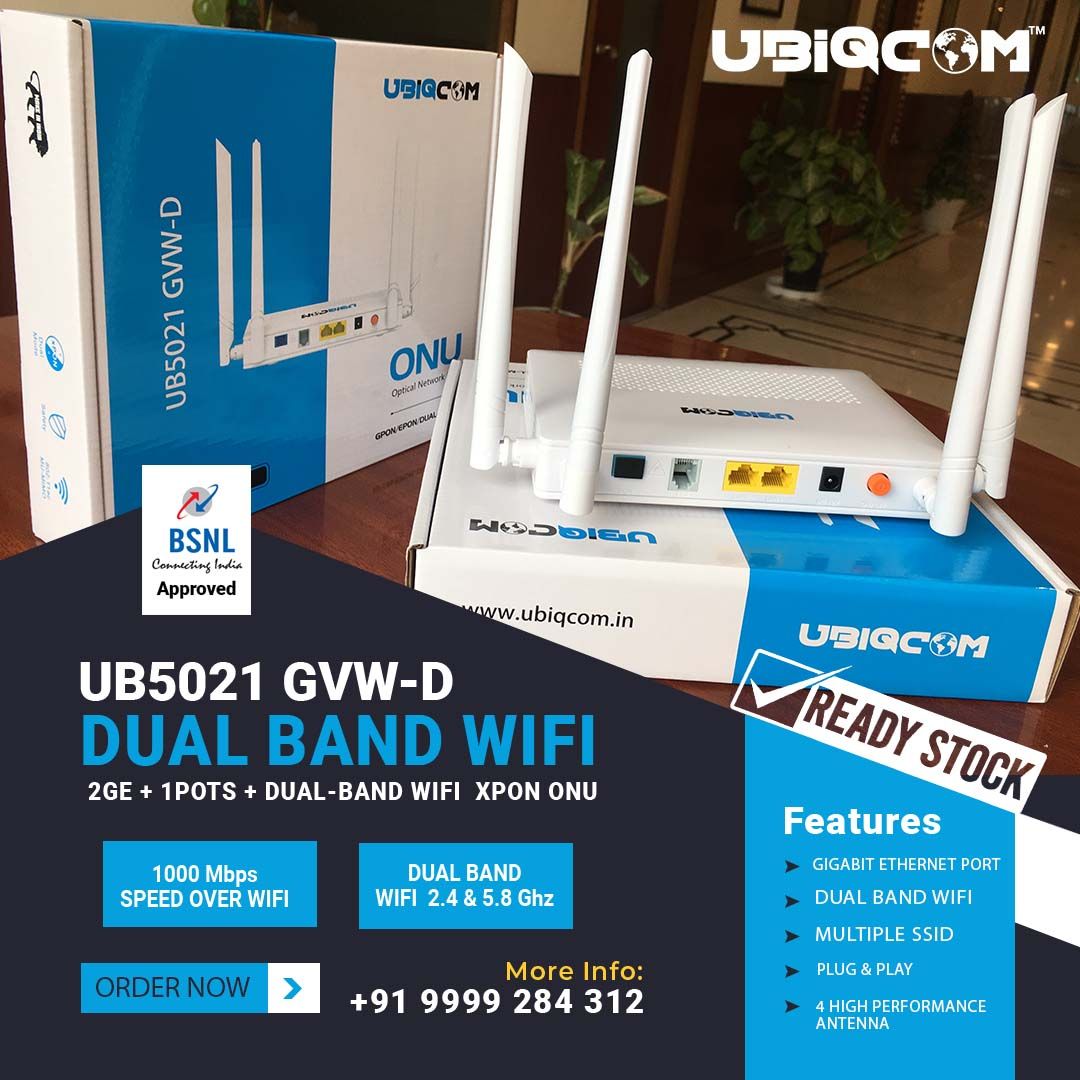 Buy Dual Band WiFi Router at UBIQCOM
