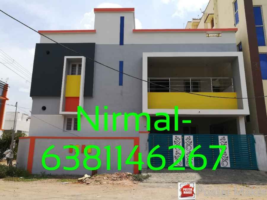 2 portion 2Bhk House for sale in saravanampatti, near Sms mahal.