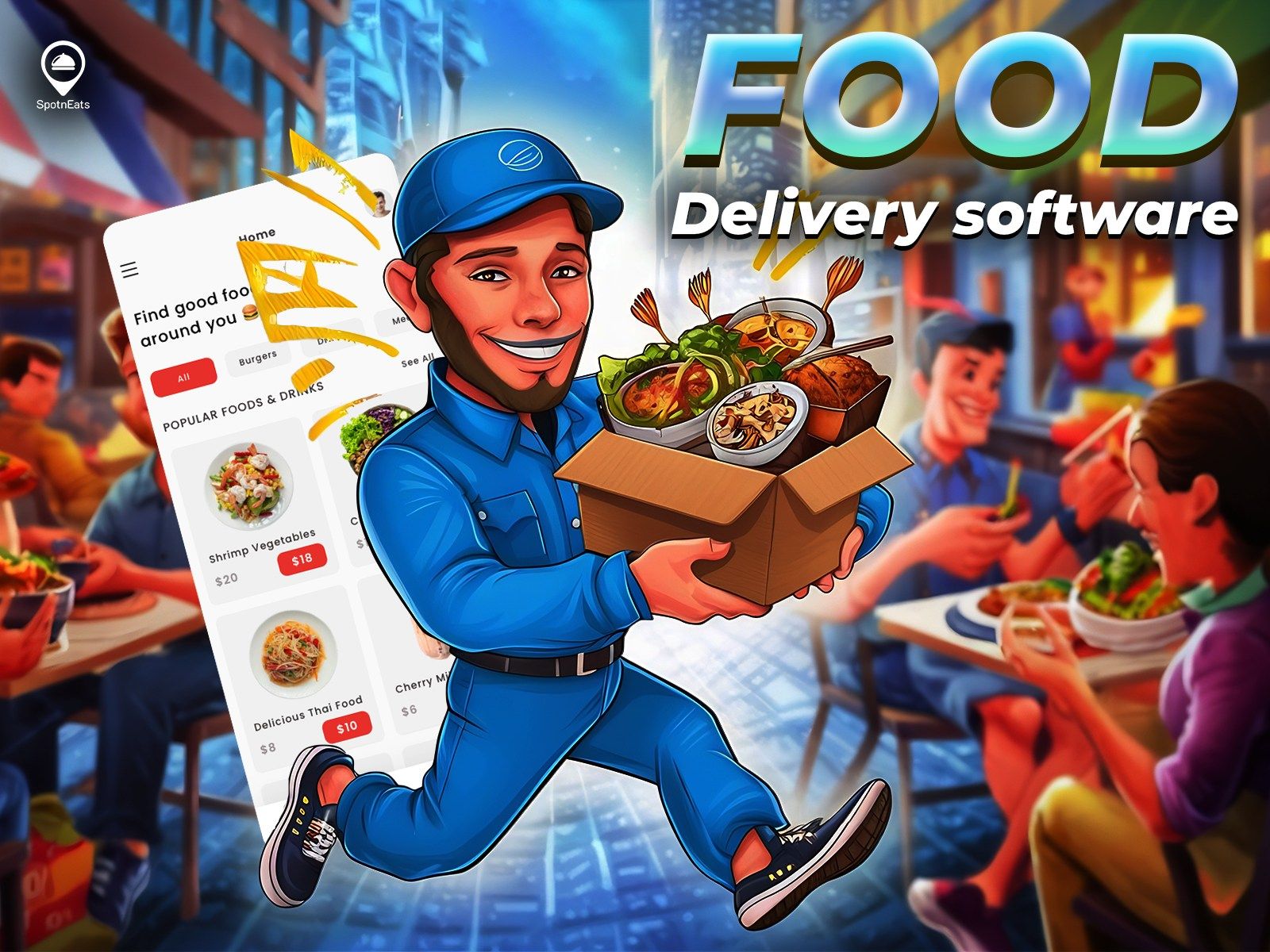 Turn Your Food Delivery Idea into Reality – Instantly!
